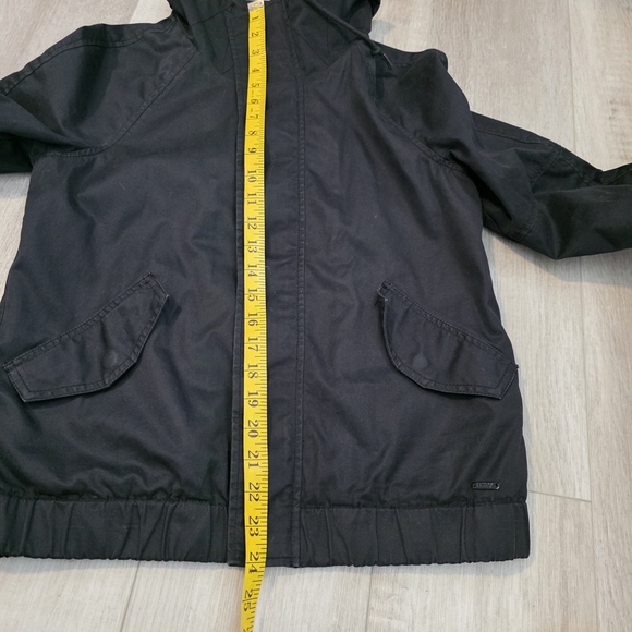 Aritzia TNA Black Hooded Utility Jacket - Picture 10 of 10